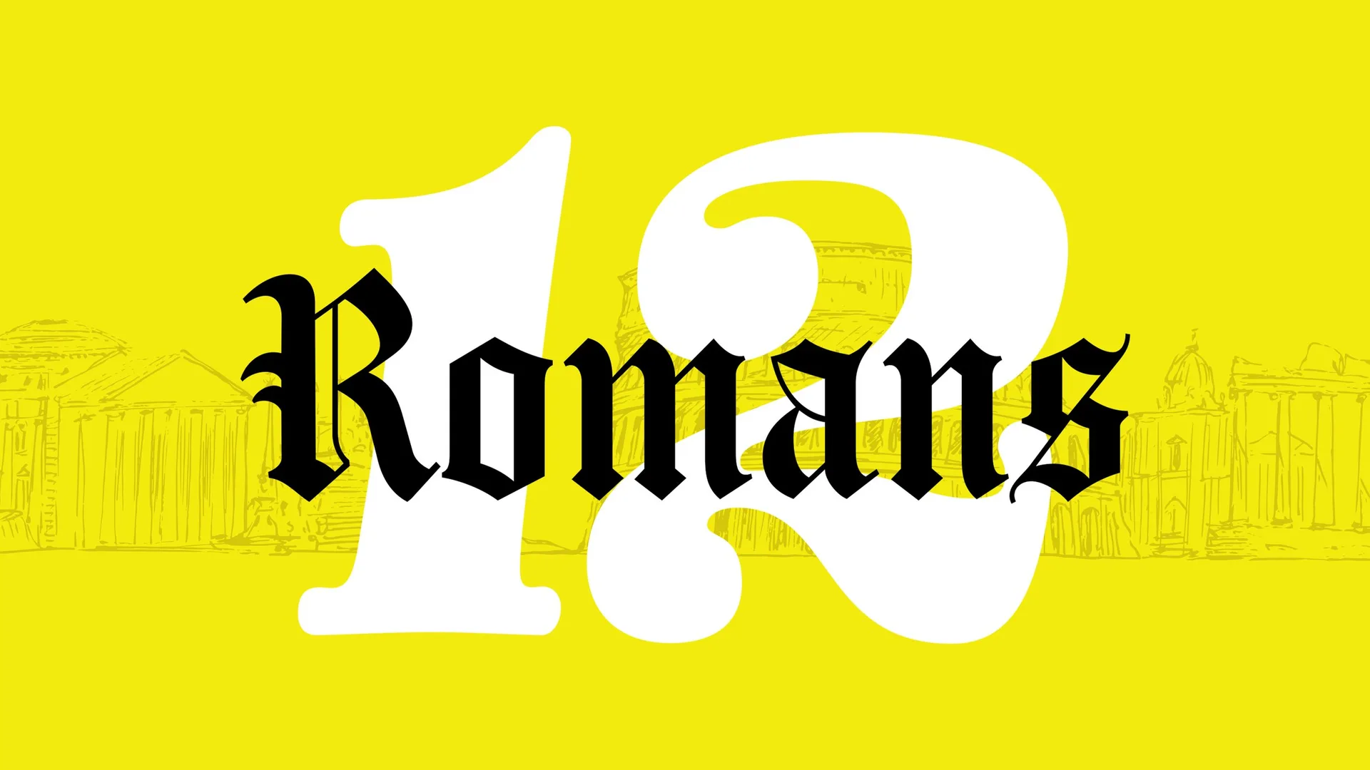 Romans 12:19 // The Song of Justice and Grace